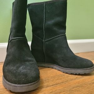 Wedge femme classic boots